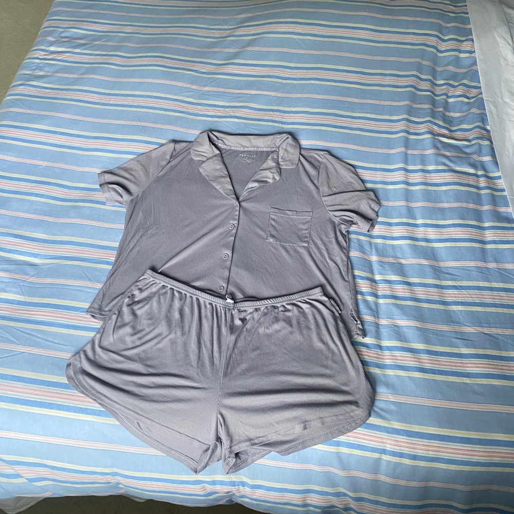 NWOT Danskin Ribbed Pj Set - Picture 2 of 6